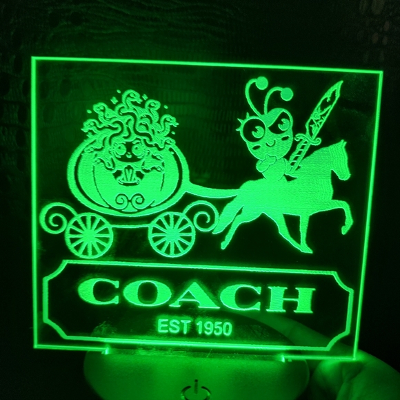 Cricut Medusa horse Coach led lamp - Picture 2 of 8